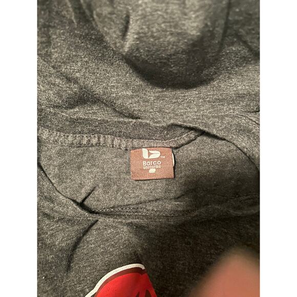 GUC Barco Wendy's Restaurant Gray T Shirt This Chicken is Fire Size Large - Picture 4 of 6